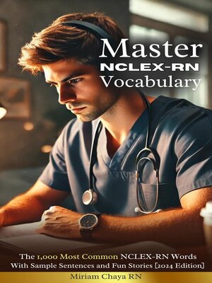 cover image of Master NCLEX-RN Vocabulary